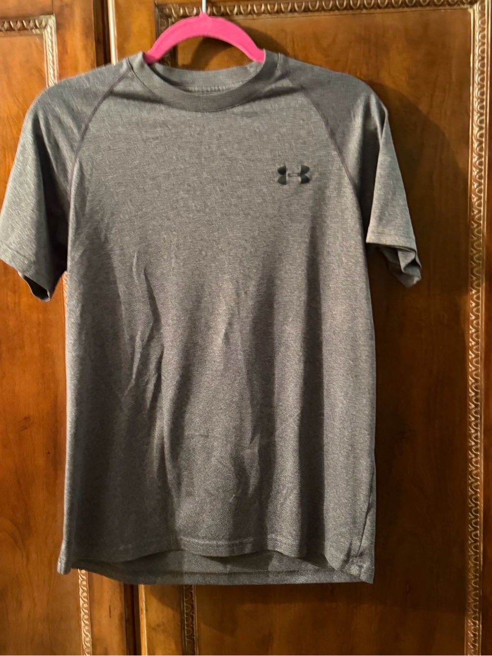 Under Armour Gray Heather Menβs Short Sleeve Performance Tee
